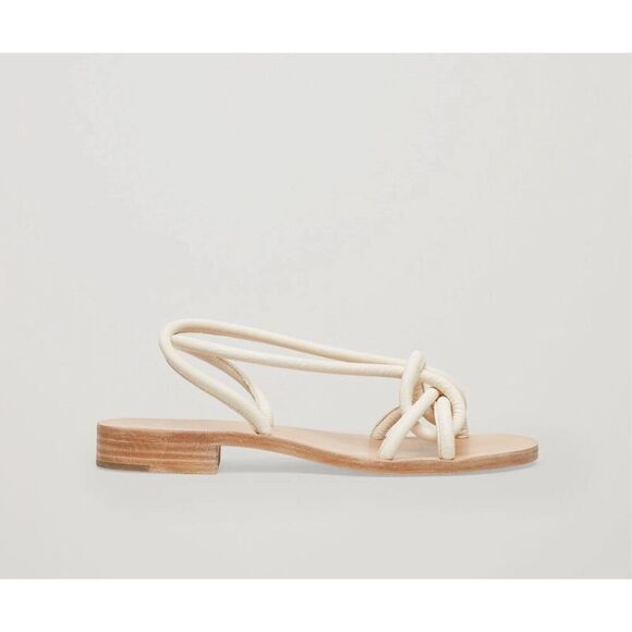 COS Knotted Leather Sandal - Picture 1 of 7